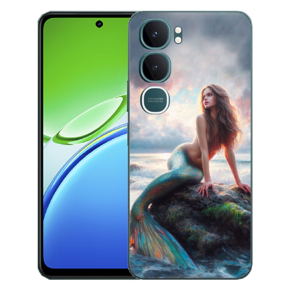 Gélový kryt mmCase na Vivo Y21d - morská panna