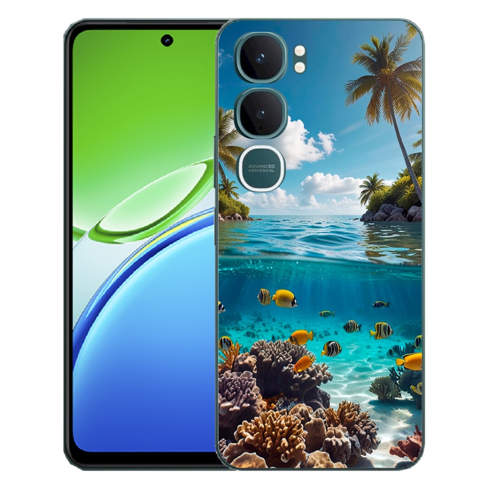 Gélový kryt mmCase na Vivo Y21d - morský svet 4