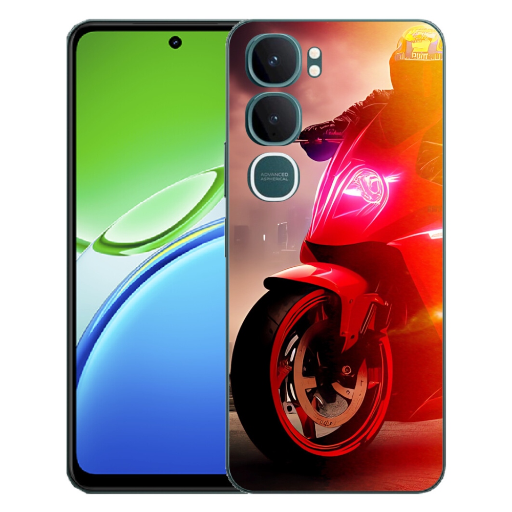 Gélový kryt mmCase na Vivo Y21d - motorka