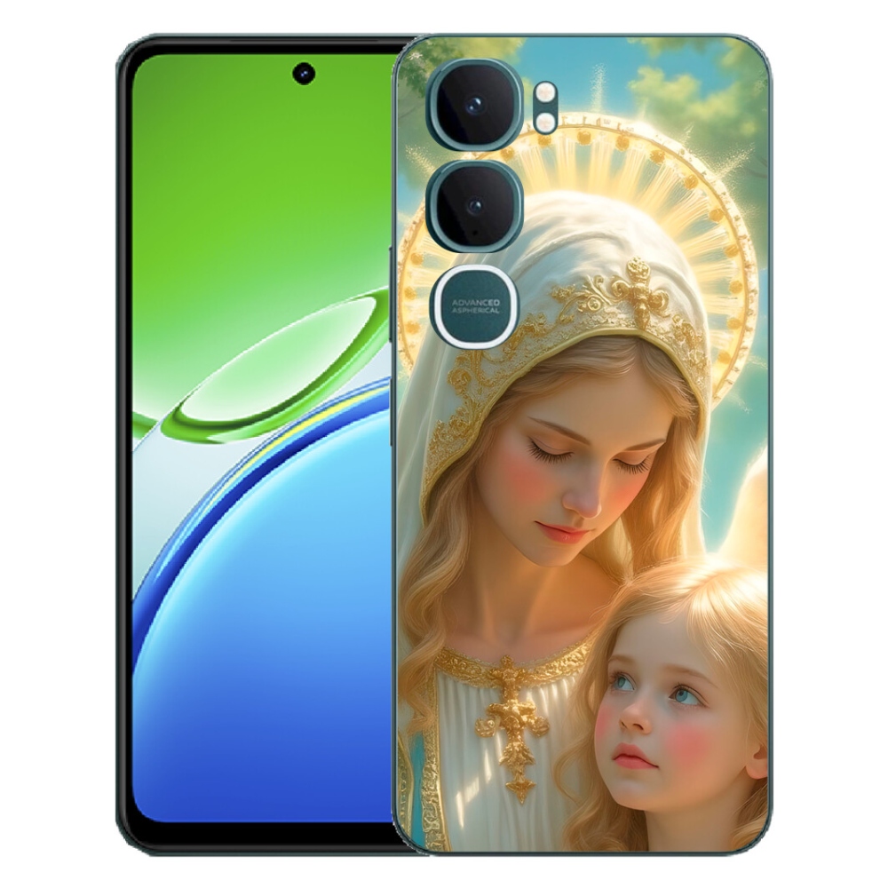 Gélový kryt mmCase na Vivo Y21d - náboženský motív 2