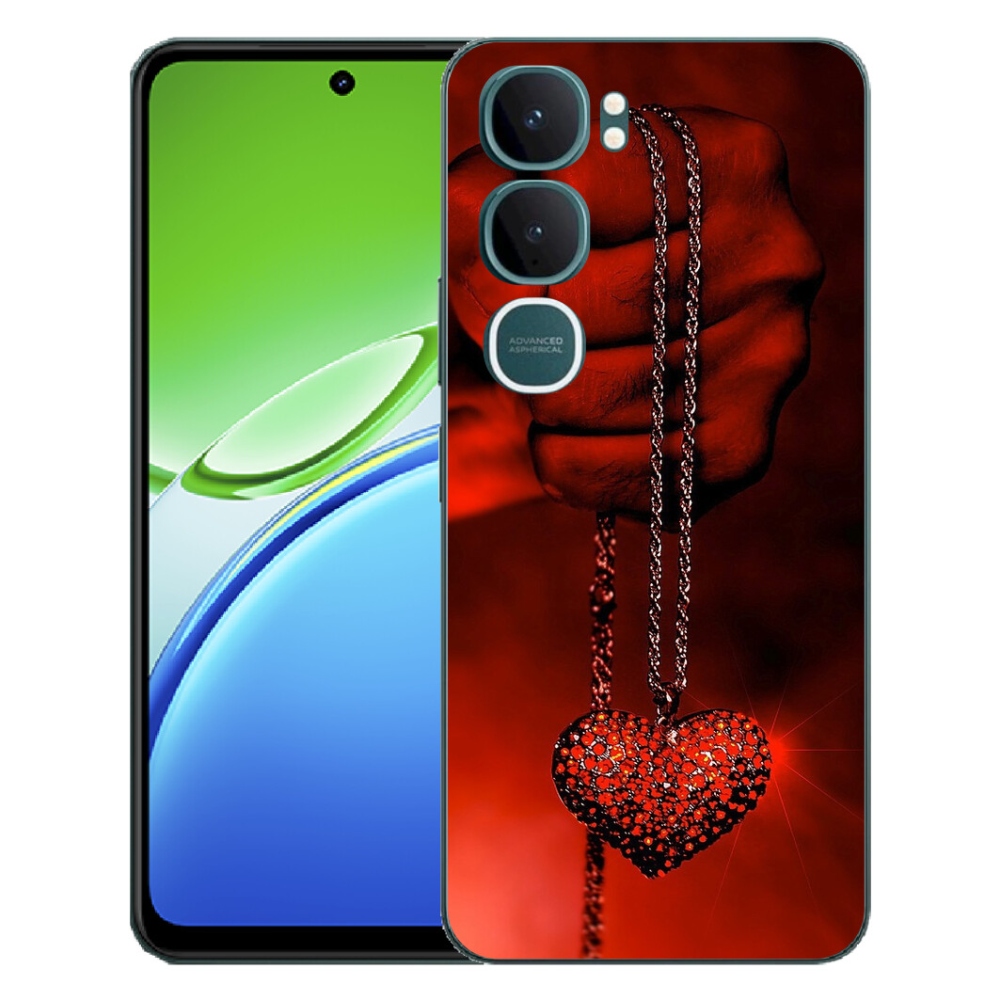 Gélový kryt mmCase na Vivo Y21d - náhrdelník