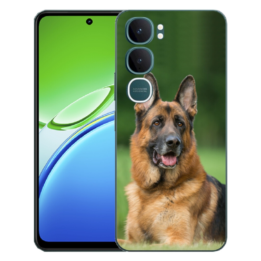 Gélový kryt mmCase na Vivo Y21d - nemecký ovčiak