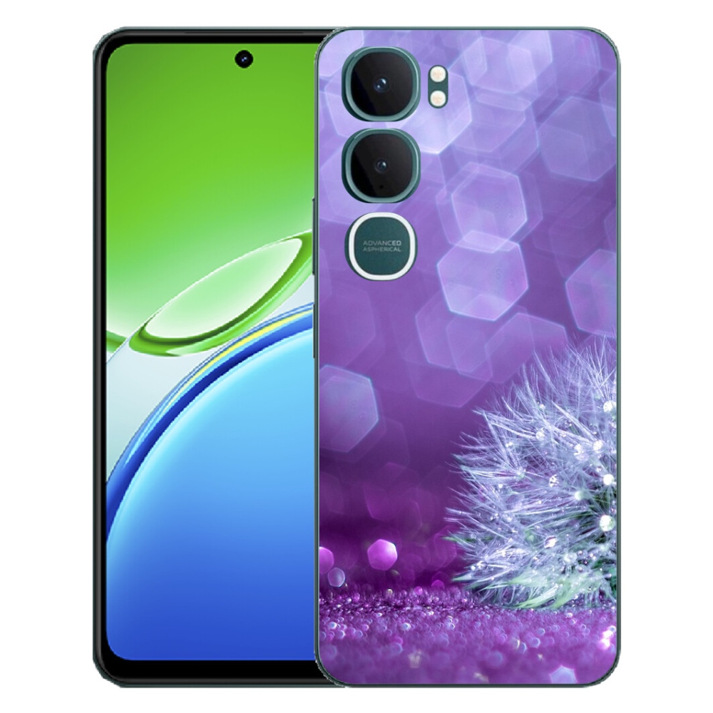 Gélový kryt mmCase na Vivo Y21d - odkvitnutá púpava 2