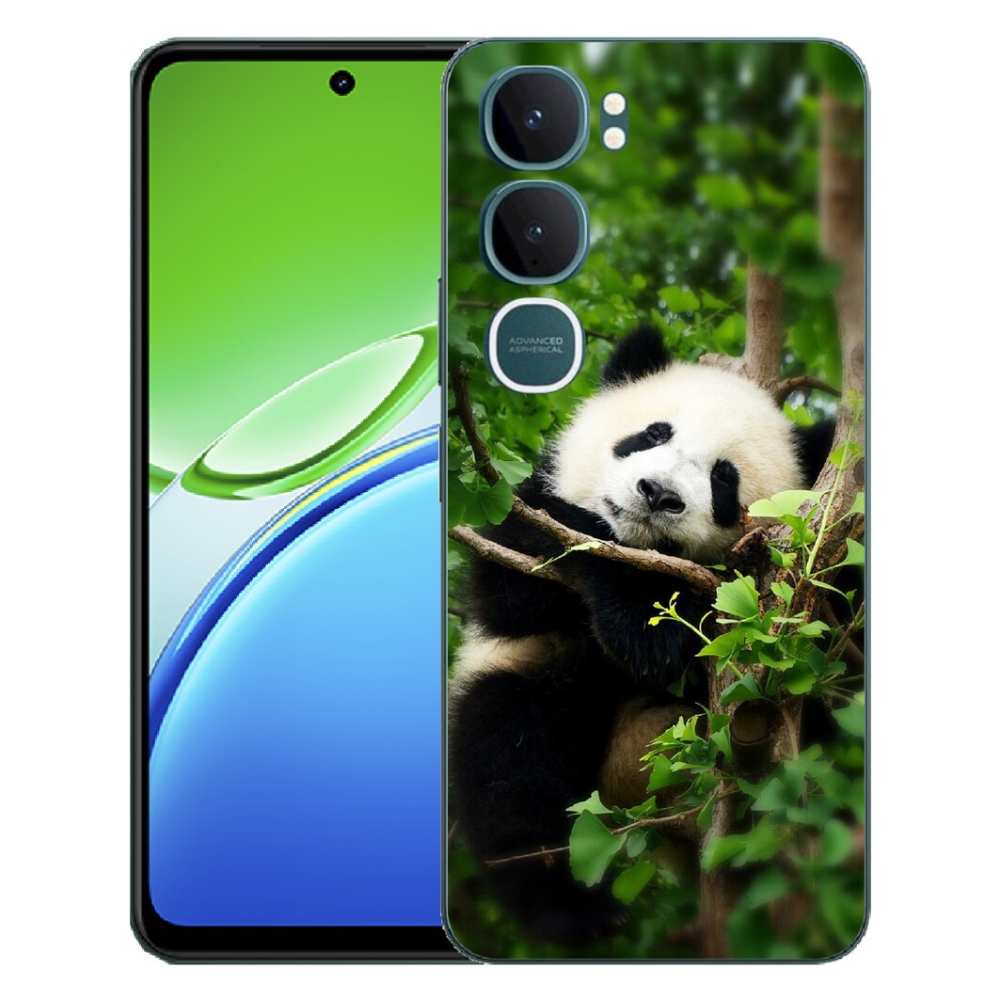 Gélový kryt mmCase na Vivo Y21d - panda