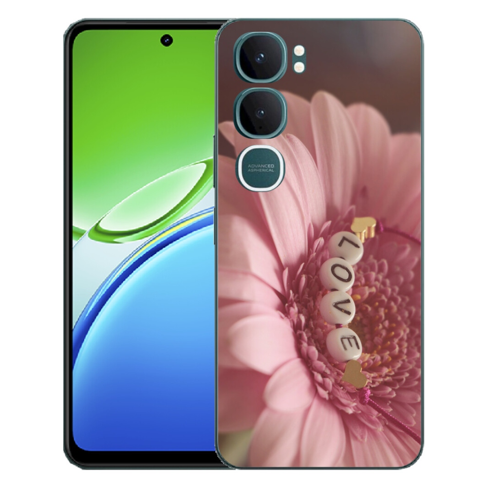 Gélový kryt mmCase na Vivo Y21d - prívesok love