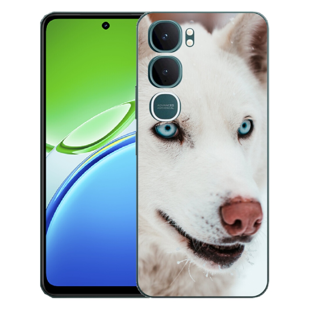 Gélový kryt mmCase na Vivo Y21d - psí pohľad