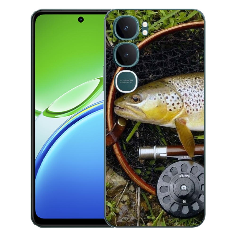 Gélový kryt mmCase na Vivo Y21d - pstruh 2