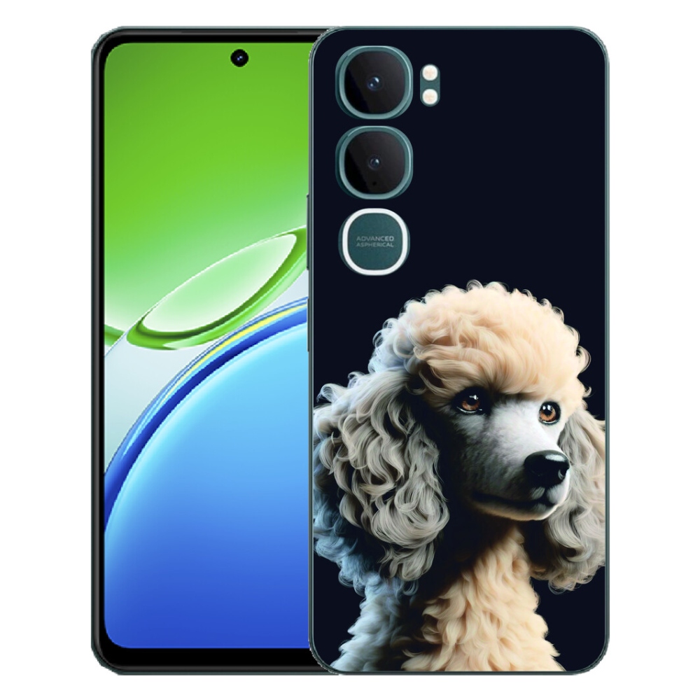 Gélový kryt mmCase na Vivo Y21d - pudel