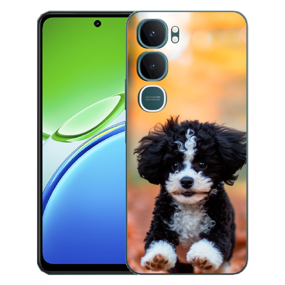 Gélový kryt mmCase na Vivo Y21d - roztomilé šteňa 2