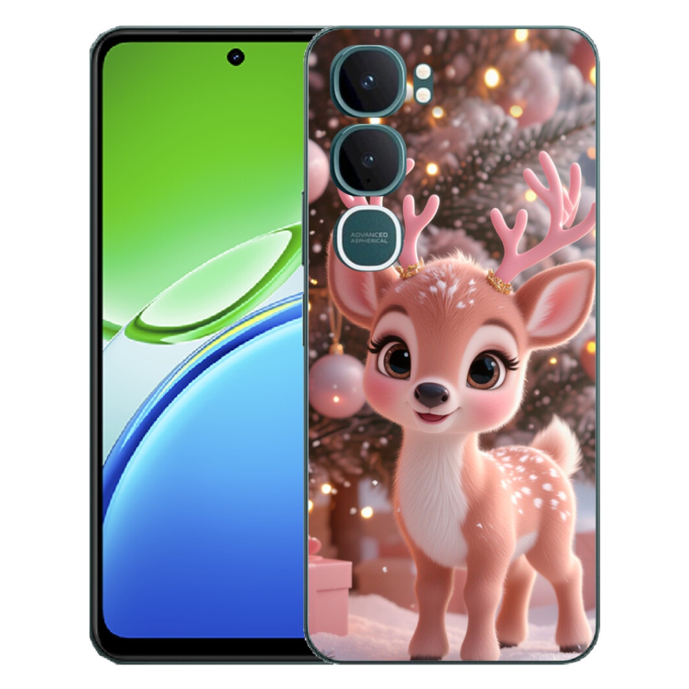 Gélový kryt mmCase na Vivo Y21d - roztomilý sob