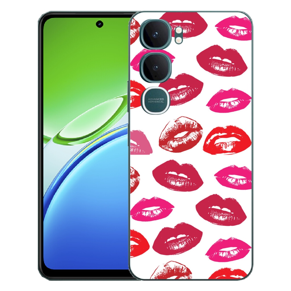 Gélový kryt mmCase na Vivo Y21d - pery