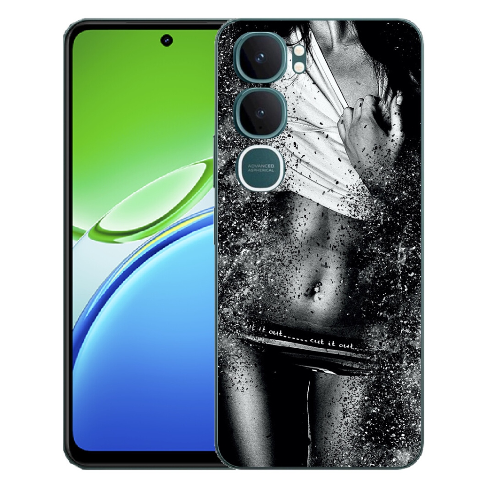 Gélový kryt mmCase na Vivo Y21d - sexy žena 1
