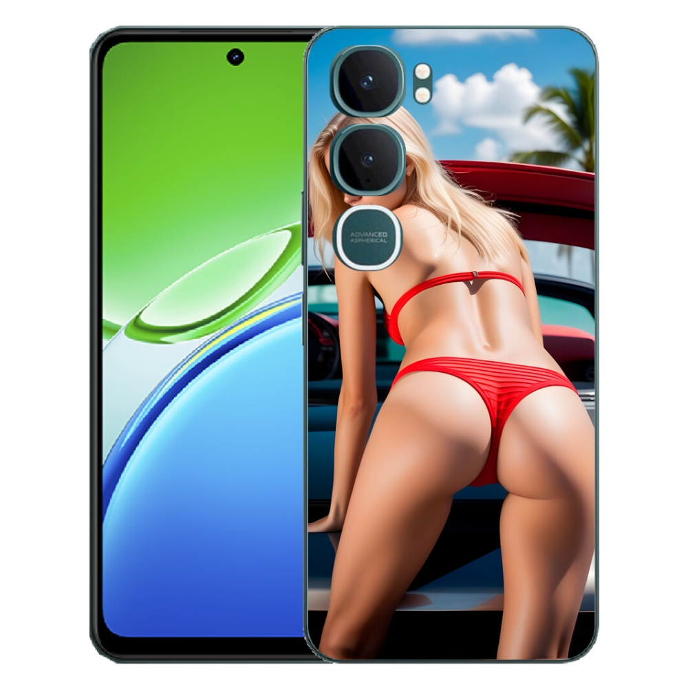 Gélový kryt mmCase na Vivo Y21d - sexy žena 2