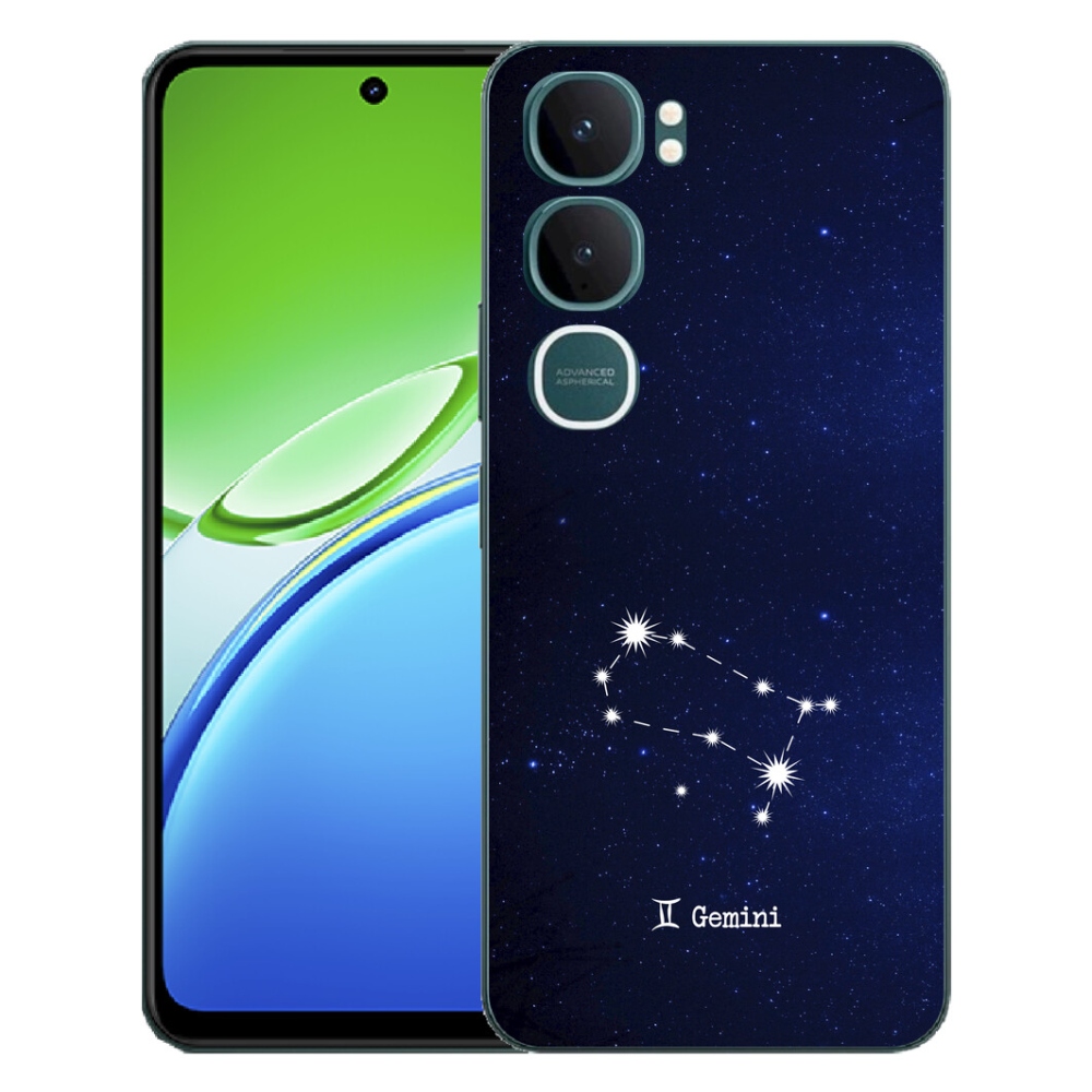 Gélový kryt mmCase na Vivo Y21d - súhvezdie Blížencov