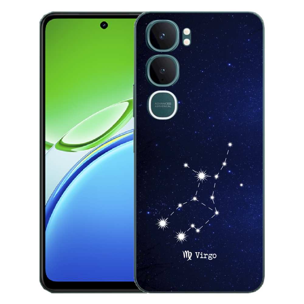 Gélový kryt mmCase na Vivo Y21d - súhvezdie Panny