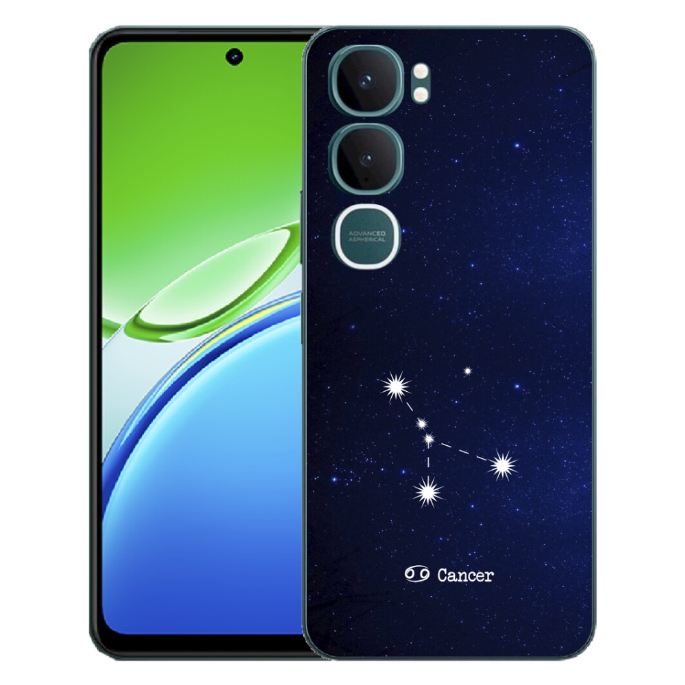 Gélový kryt mmCase na Vivo Y21d - súhvezdie Raka