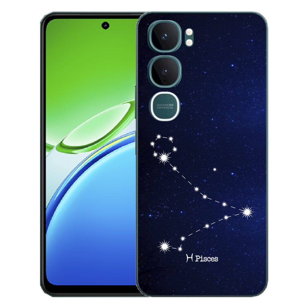Gélový kryt mmCase na Vivo Y21d - súhvezdie Ryby