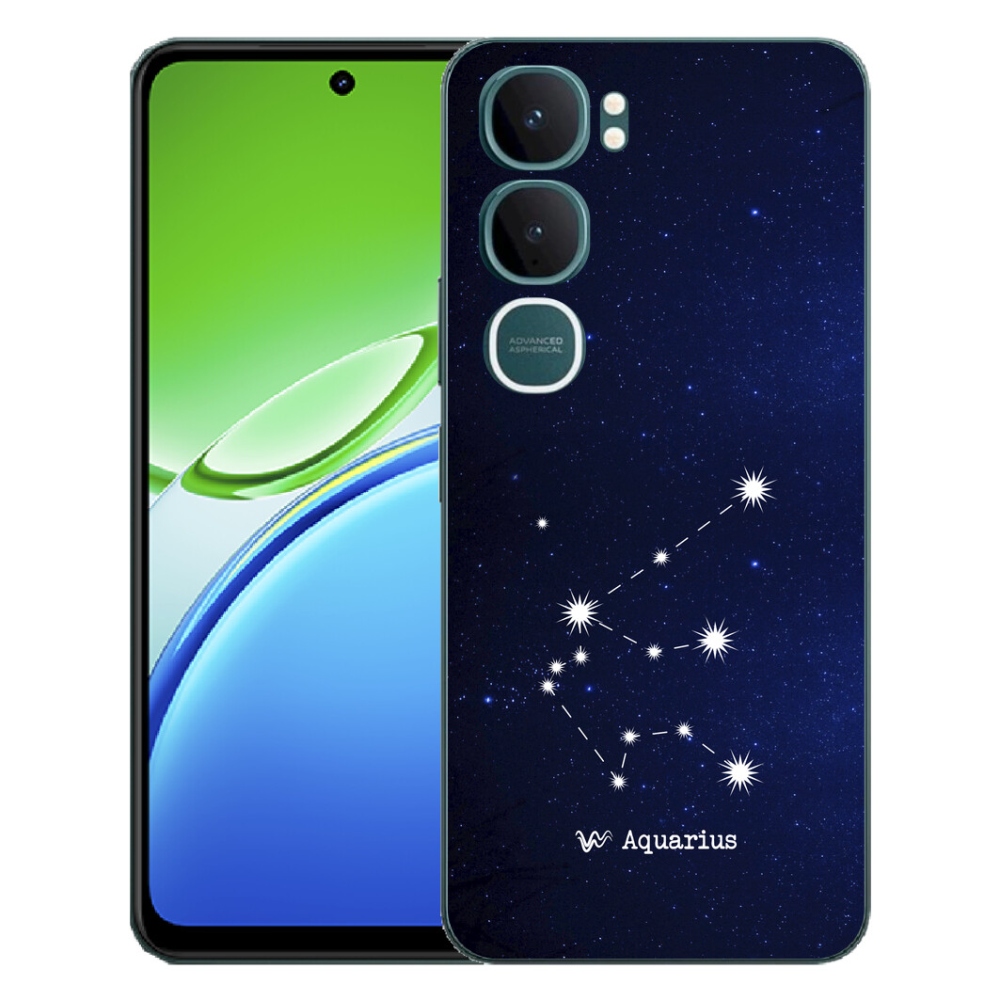 Gélový kryt mmCase na Vivo Y21d - súhvezdie Vodnára