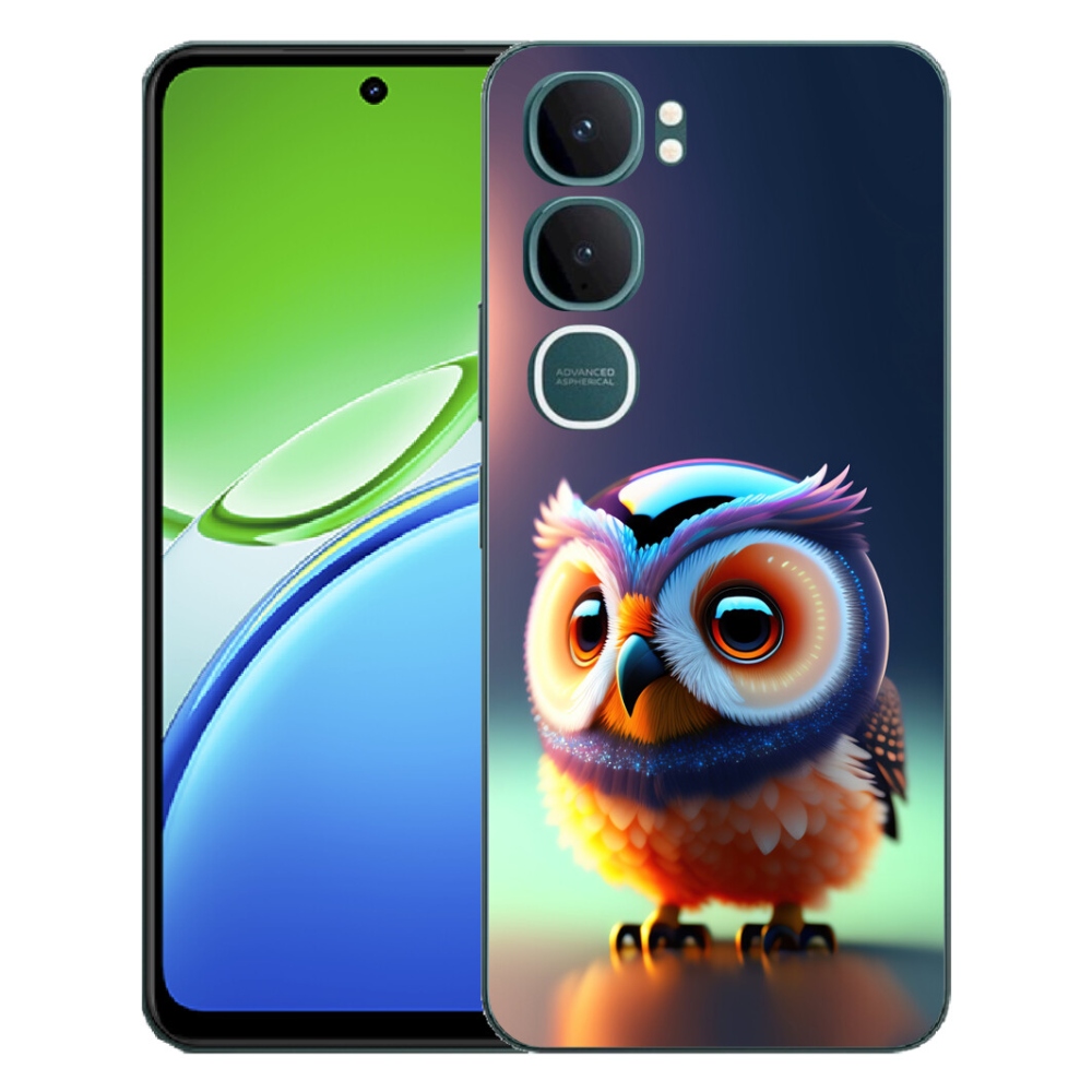 Gélový kryt mmCase na Vivo Y21d - sovička