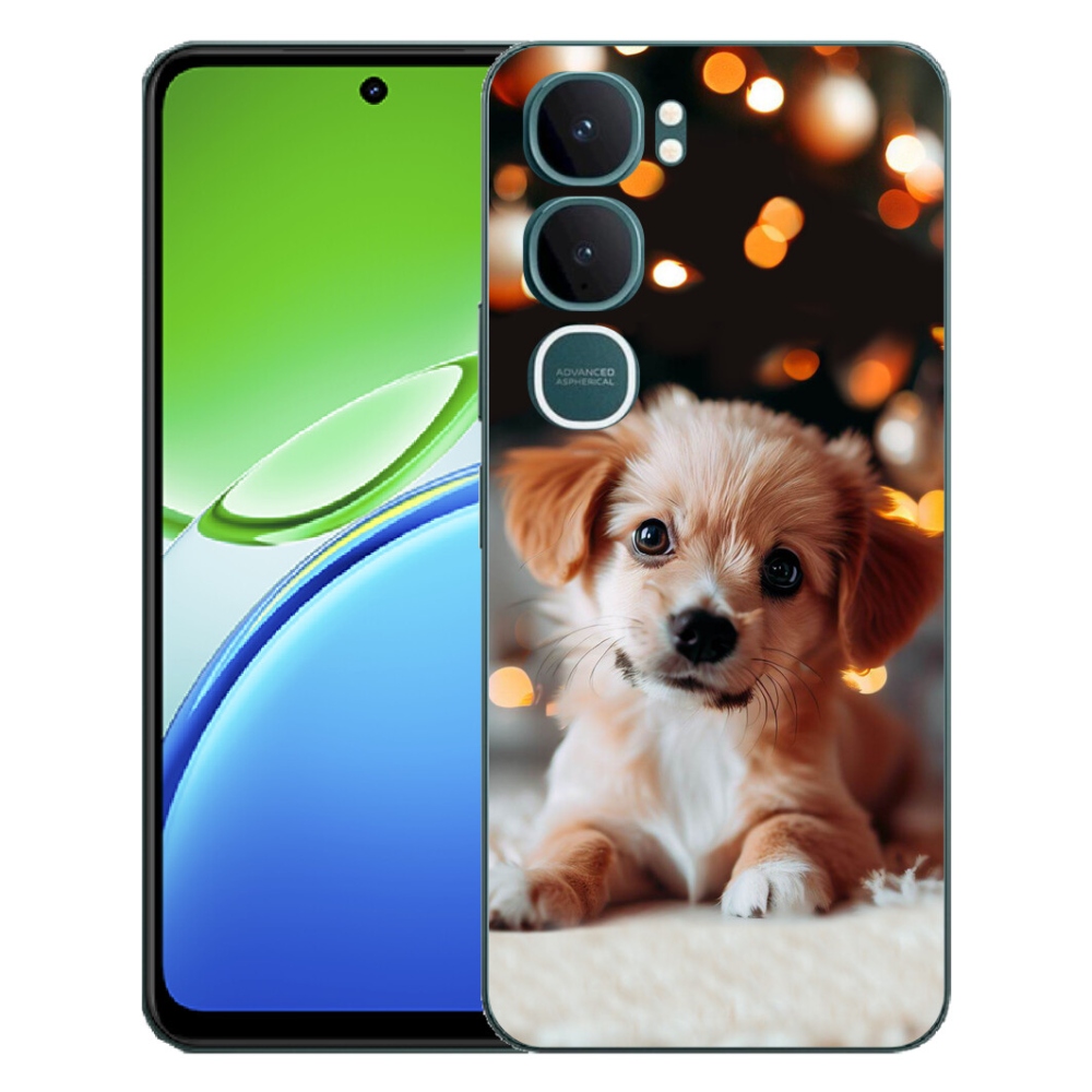 Gélový kryt mmCase na Vivo Y21d - šteniatko