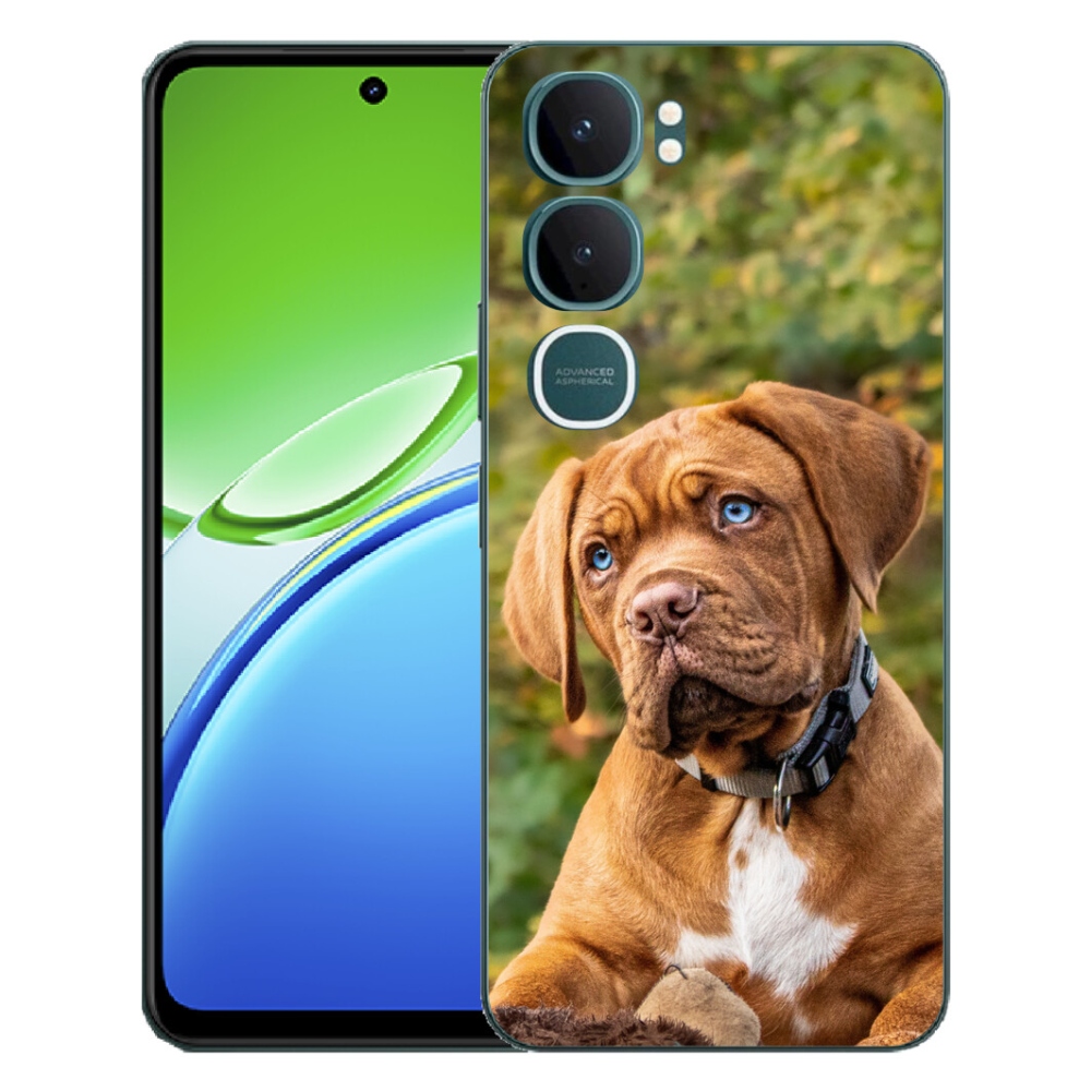 Gélový kryt mmCase na Vivo Y21d - šteňa