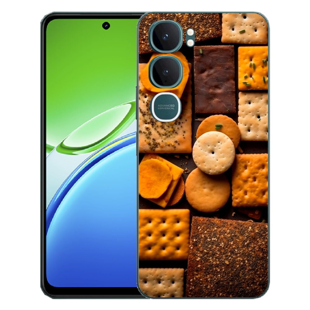 Gélový kryt mmCase na Vivo Y21d - sušienky