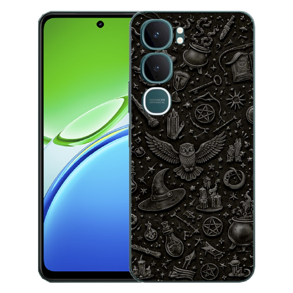 Gélový kryt mmCase na Vivo Y21d - tmavý magický svet