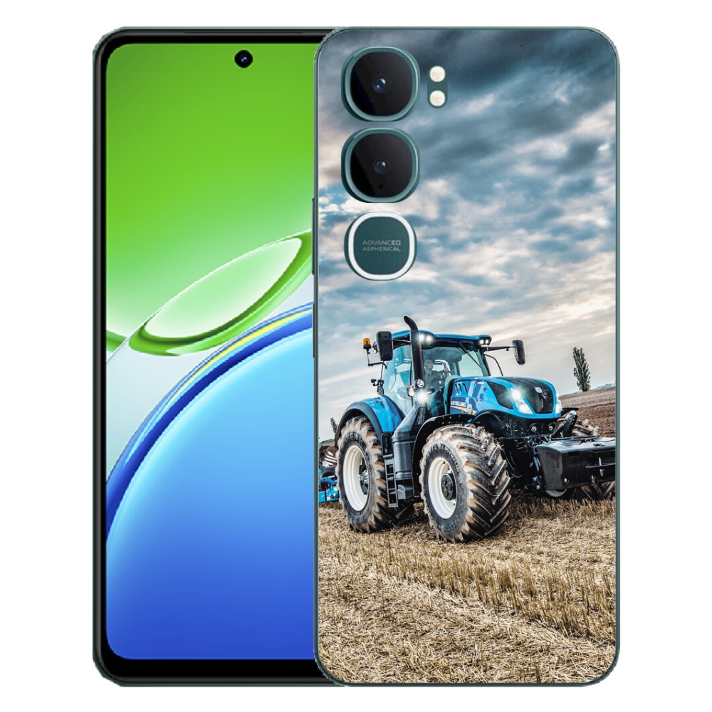 Gélový kryt mmCase na Vivo Y21d - traktor 2