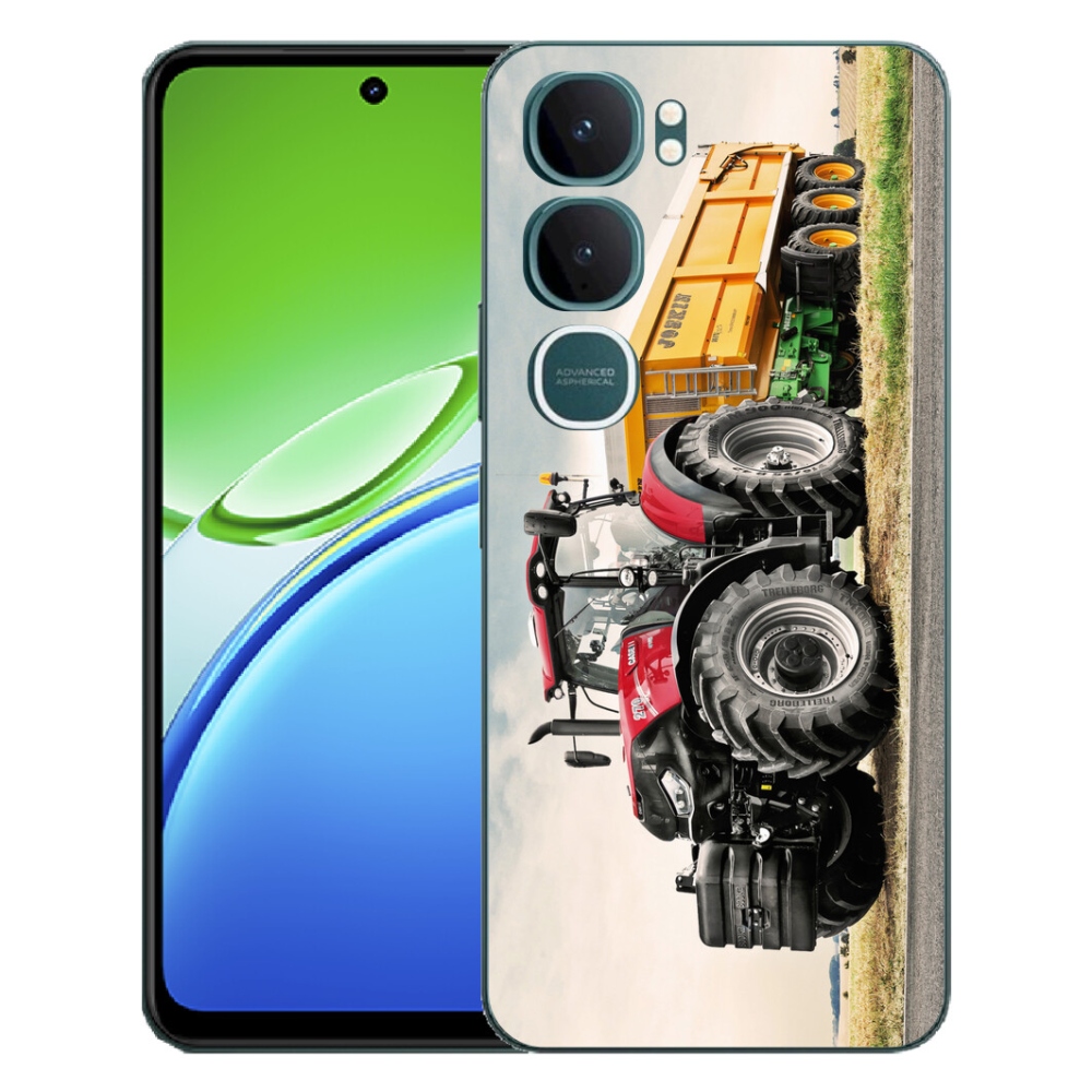 Gélový kryt mmCase na Vivo Y21d - traktor 3