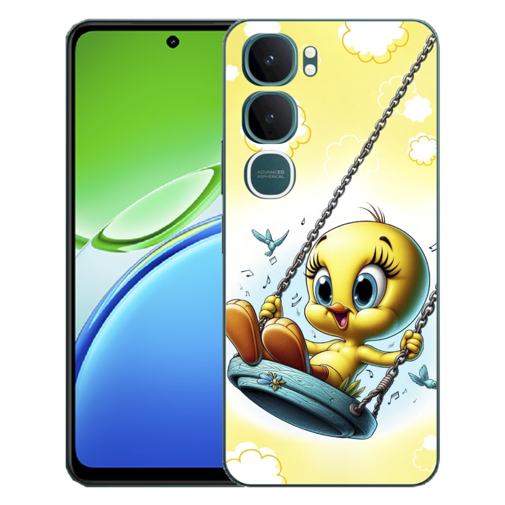 Gélový kryt mmCase na Vivo Y21d - tweety