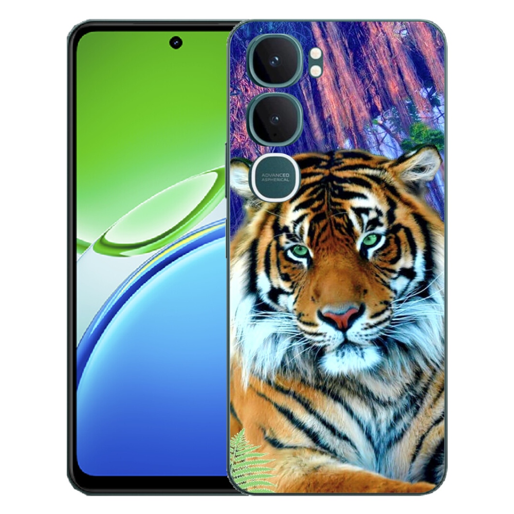 Gélový kryt mmCase na Vivo Y21d - tiger