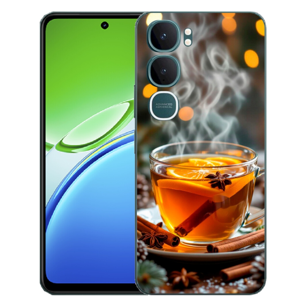 Gélový kryt mmCase na Vivo Y21d - vianočný punč