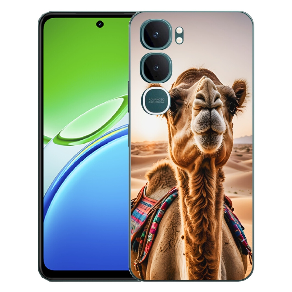 Gélový kryt mmCase na Vivo Y21d - ťava