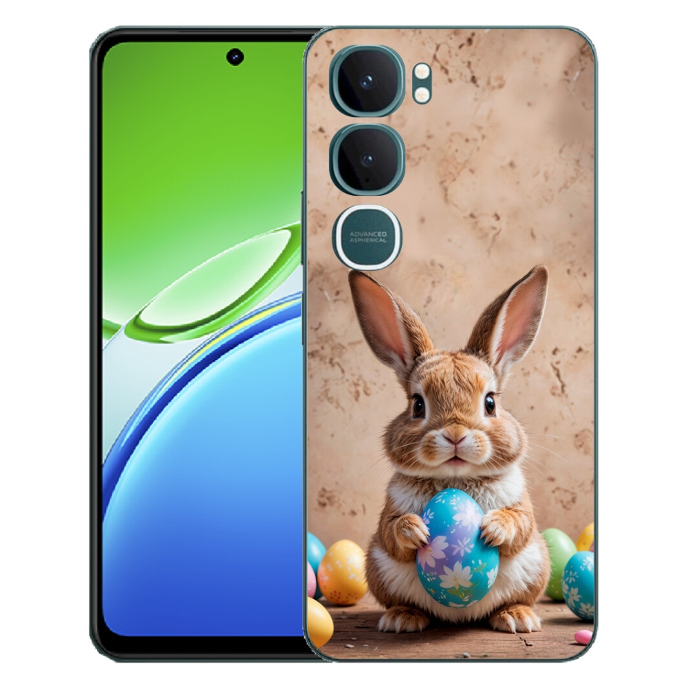 Gélový kryt mmCase na Vivo Y21d - veľkonočný zajačik