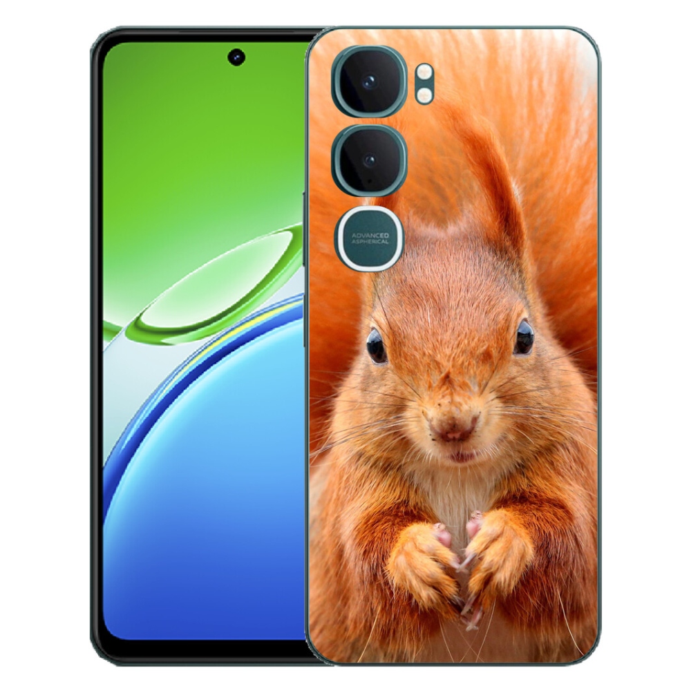 Gélový kryt mmCase na Vivo Y21d - veverička