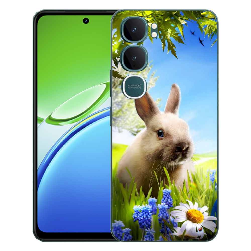 Gélový kryt mmCase na Vivo Y21d - zajačik