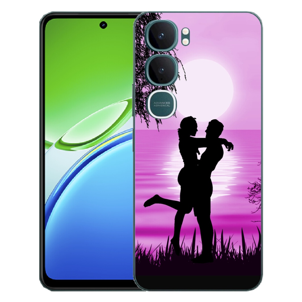 Gélový kryt mmCase na Vivo Y21d - západ slnka