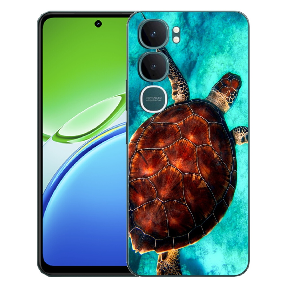 Gélový kryt mmCase na Vivo Y21d - korytnačka
