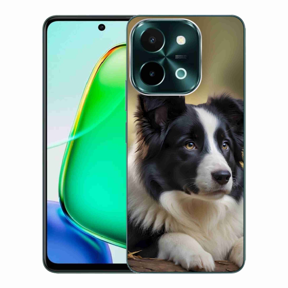 Gélový kryt mmCase na Vivo Y28 - border kólia 2