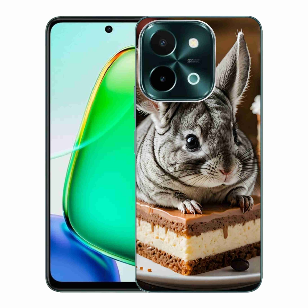 Gélový kryt mmCase na Vivo Y28 - činčila