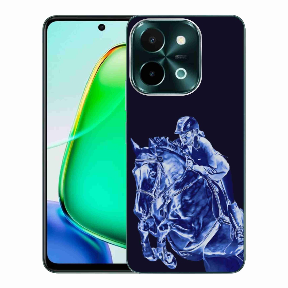 Gélový kryt mmCase na Vivo Y28 - dostihový kôň