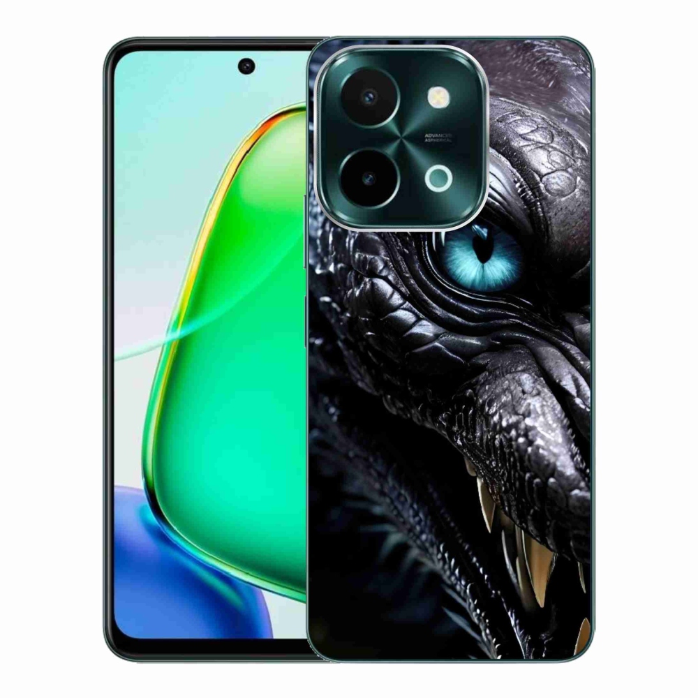 Gélový kryt mmCase na Vivo Y28 - dračí pohľad