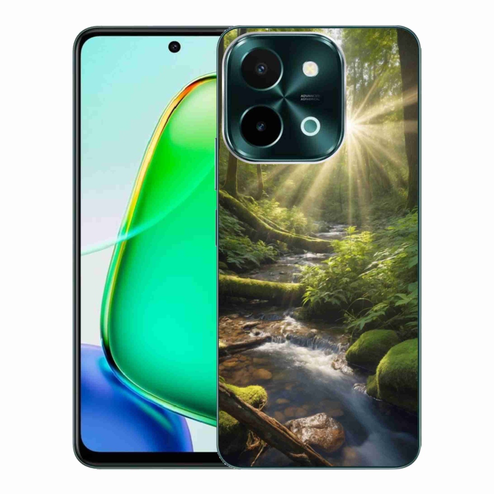 Gélový kryt mmCase na Vivo Y28 - hlbina lesa