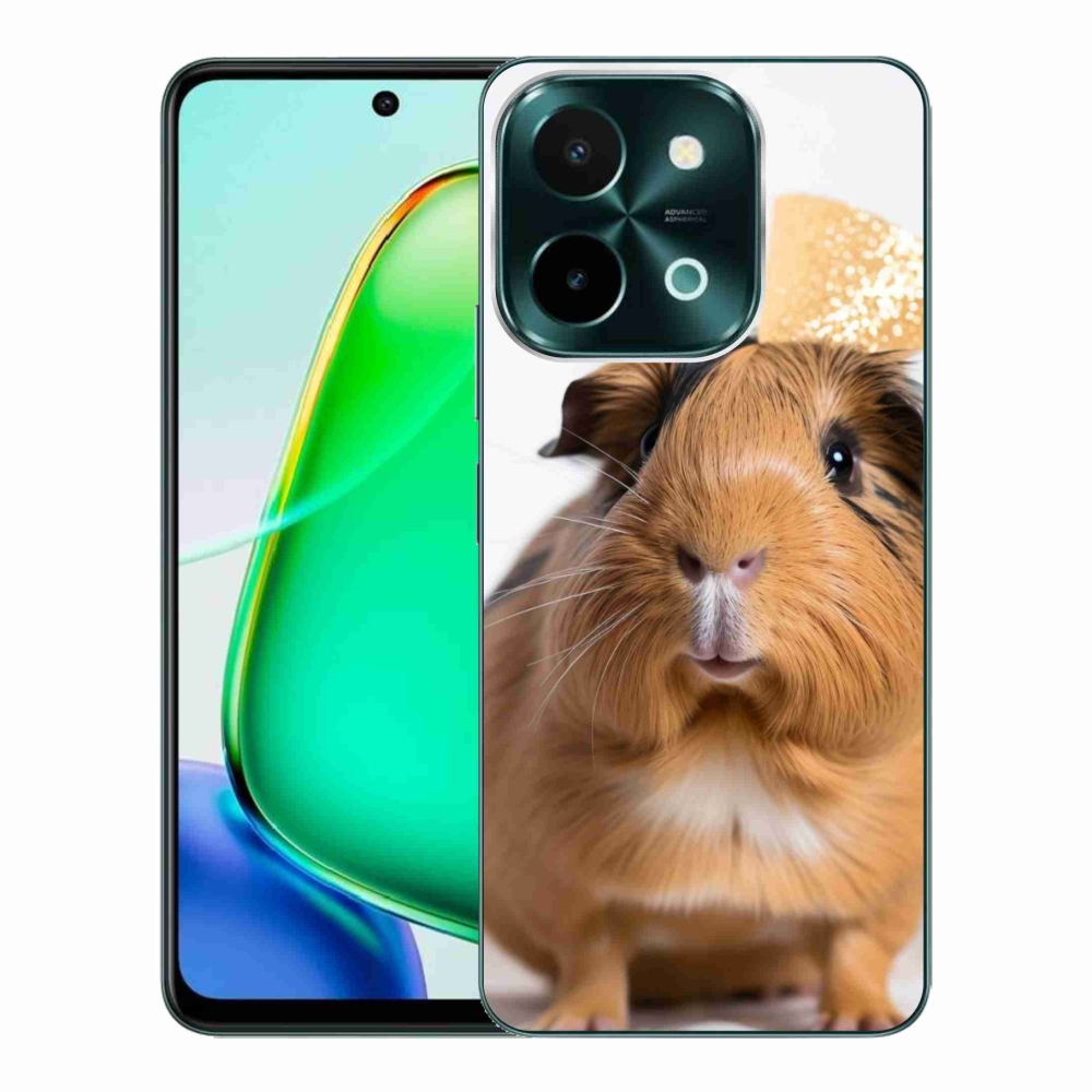 Gélový kryt mmCase na Vivo Y28 - hnedé morča