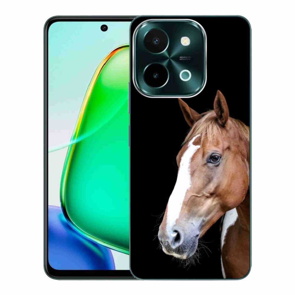 Gélový kryt mmCase na Vivo Y28 - hnedý kôň 3