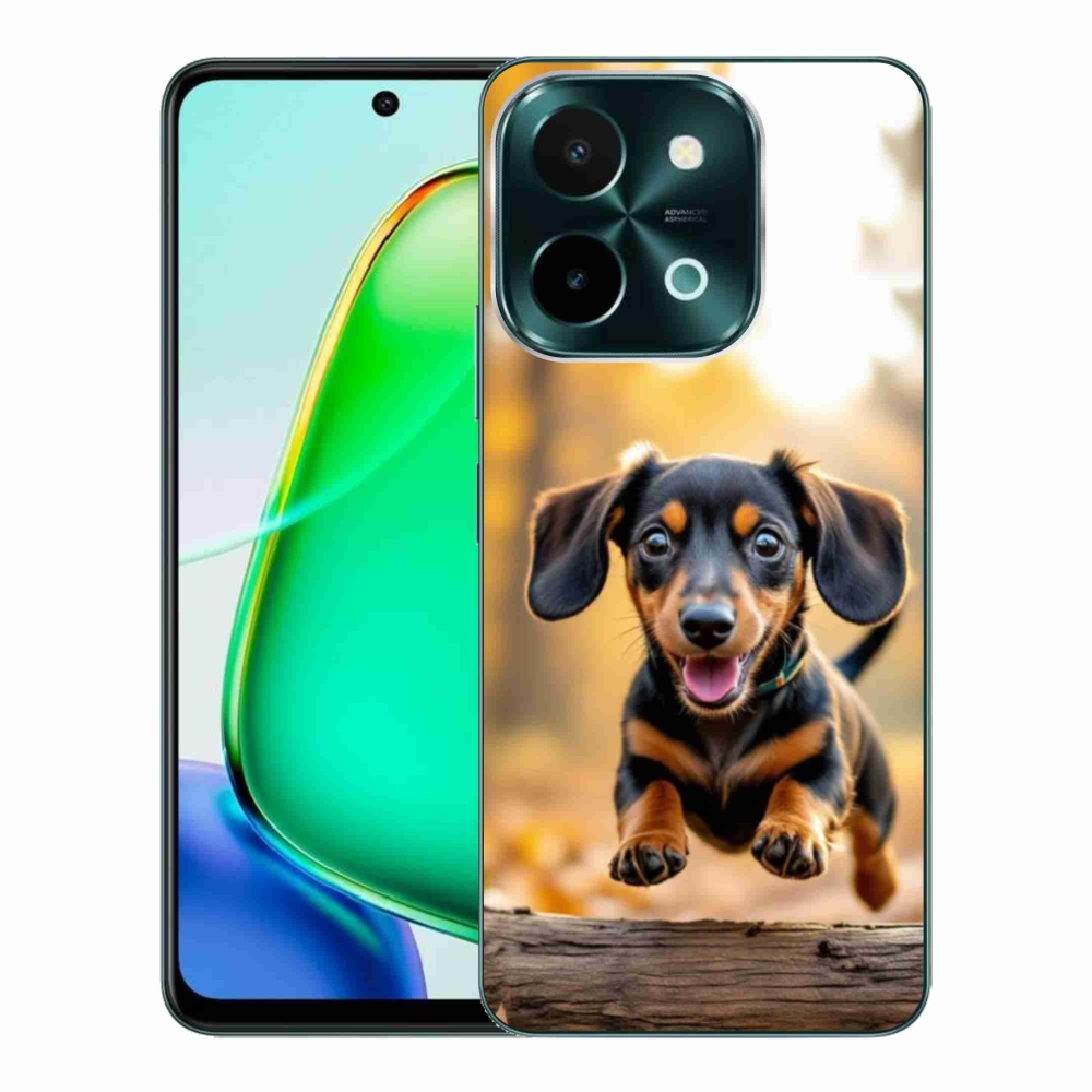 Gélový kryt mmCase na Vivo Y28 - jazvečík 2