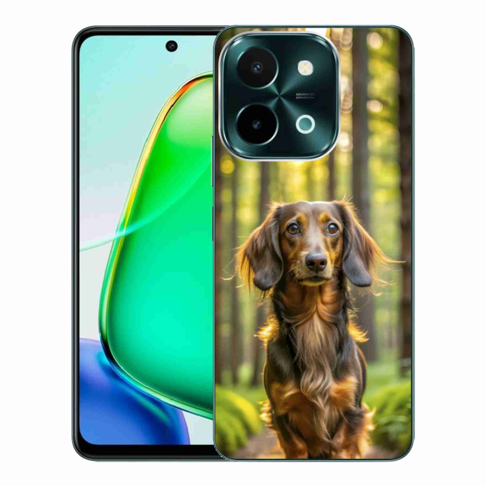 Gélový kryt mmCase na Vivo Y28 - jazvečík 4