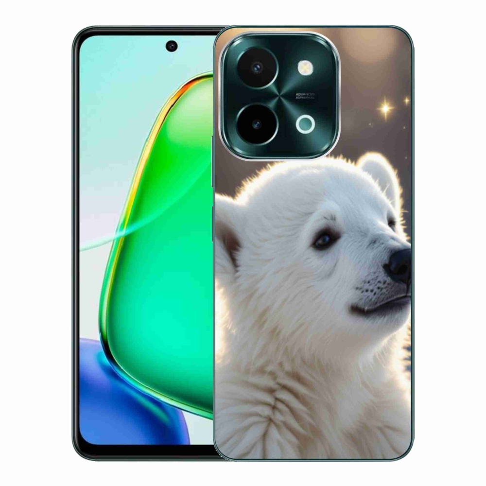 Gélový kryt mmCase na Vivo Y28 - ľadový medveď