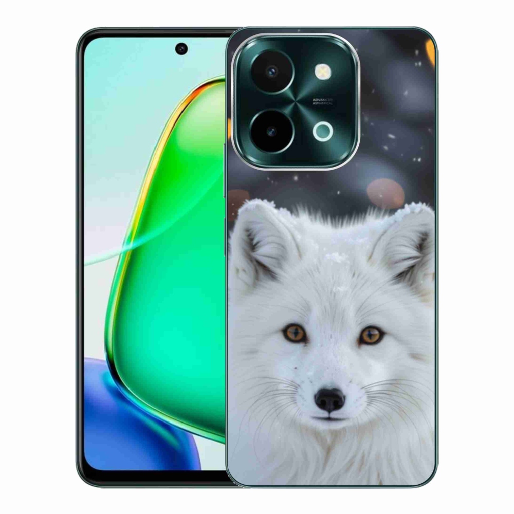 Gélový kryt mmCase na Vivo Y28 - líška polárna