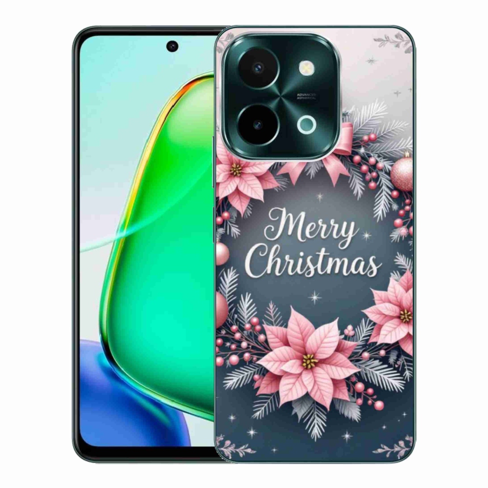 Gélový kryt mmCase na Vivo Y28 - merry christmas